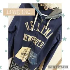 ライムインク クレイジー パーカー フード LIME inc.