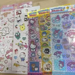 サンリオ シール まとめ売り キラッとシール シナモロール キティちゃん