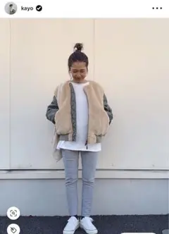 週末SALE!レッドチョップワークス ボア ボンバージャケット