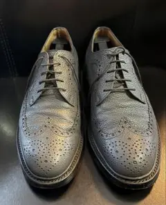 ブルックスブラザーズ　BLACK FLEECE グレインレザー　グレー