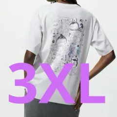 追跡&匿名発送❣️ラブブ　ユニクロ　コラボTシャツ　POP MART UT XXL