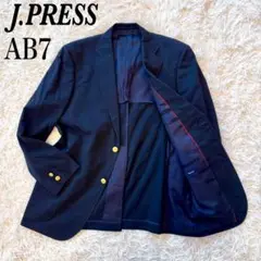 【紺ブレ 金ボタン】JPRESS ジェイプレス テーラードジャケット AB7 紺
