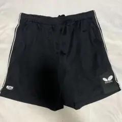 バタフライ 卓球用ショートパンツ 黒