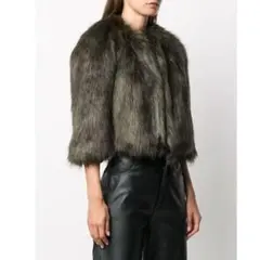 タグ付き・新品 DRIES VAN NOTEN 七分袖ファージャケット