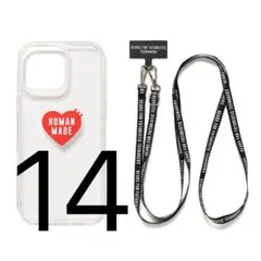 HUMAN MADE iPhone 14 ストラップ付き ケース