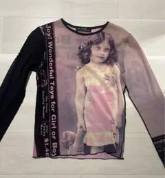 COP COPINE sheer shirt