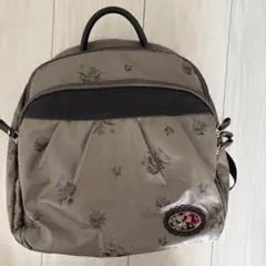 レイクアルスター花柄ナイロンリュック・バックパック