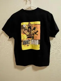 バックプリント　イラストTシャツ　 サイズ M
