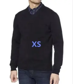 Amazon Essentials] プルオーバー ニットVネック メンズ XS