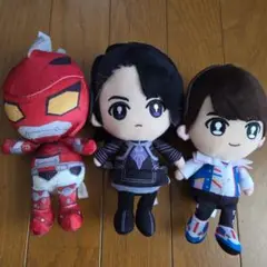 ゼンカイジャー　ぬいぐるみ3体セット
