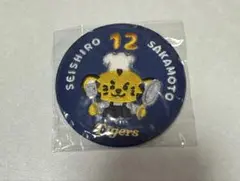 阪神タイガース　シークレット相良刺繍缶バッジ　坂本誠志郎