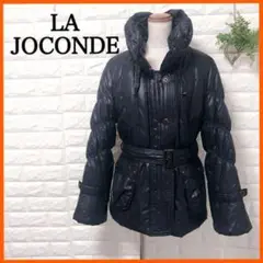 美品★ ラジョコンダ lajoconda ボンディングダウン ネイビー 冬