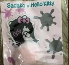 貞子　キティー　スマホリング