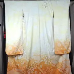 010 振袖 駒刺繍 総絞り 正絹 成人式 卒業式