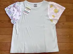 パラビオン 新品ダク付きハンカチ柄Tシャツ※説明必読