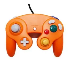 新品互換品 ゲームキューブ コントローラー【オレンジ】スイッチ対応