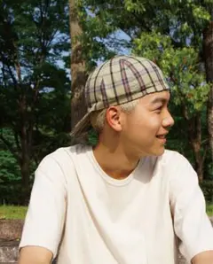 THE COLOR B-CHECK EASY CAP THE UNION 播州織