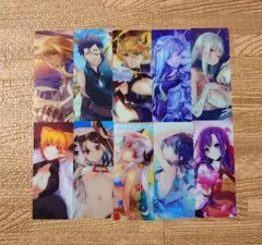 FGO 最終再臨展　編成画面風カード 　ランサーまとめ売り
