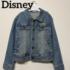 Disney ディズニー　デニムジャケット　ミニーちゃん　刺繍　ジーンズ　130