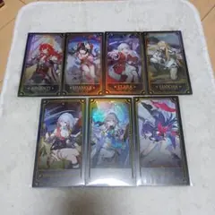 崩壊スターレイル　キャラクターカード　7枚