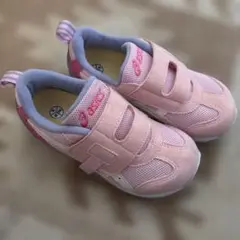 アシックス ピンク スニーカー 16.5cm