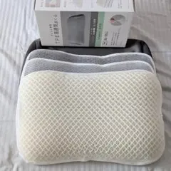 ニトリ フィットするTPE高通気まくら 35×55cm　高さ調節　低中高