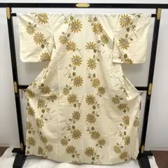 浴衣 可愛いひまわり 着物 木綿 RK-6072