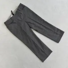 ⭐️トランスワーク⭐️オフィスカジュアル グレイ 美品 ストレートパンツ