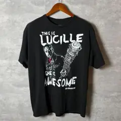 WALKING DEAD ニーガン ルシール Tシャツ XL ブラック 公式