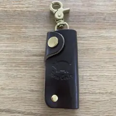 ポルコロッソ　キーケース　皮　キーホルダー　栃木レザー