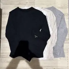 amazon essentials ロングスリーブTシャツ L 5枚セット