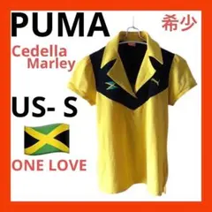 Puma プーマ　ポロシャツ　M イエロー　ジャマイカ　セデラマーリー