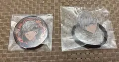 おべいみー ラファエル アクリルヘアゴム 5周年缶バッジ セット