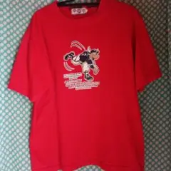 キャプテン・サンタ・ベースボール Tシャツ 赤