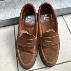 【シューツリー付属】Alden 62437F ペニー ローファー　スエード シューツリー付属】Alden 62437F ペニー ローファー スエード