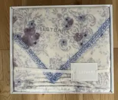 新品未使用　シングル　JILL STUART 花柄 毛布 140×200cm