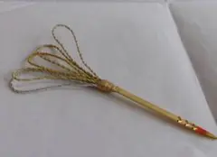 リボン型ヘアピン 金色と銀色