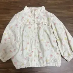 花柄 ジッパージャケット (キッズ)