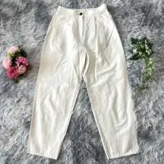最終値下げ！GIANNI LO GIUDICE リネン混 テーパードパンツ／36