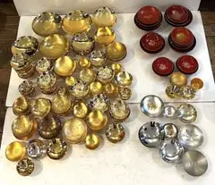 工芸品 金杯 漆器 盃 おまとめ 年代物 コレクション 記念盃 オリンピック