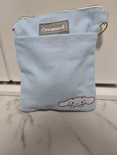 ショルダーポシェット　カラー帆布　シナモロール　新品　未使用