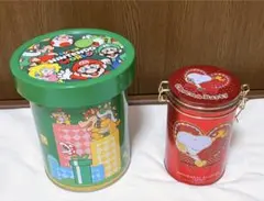 スーパーマリオとスヌーピーの缶セット【USJ】