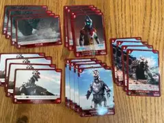 ゴジラ　カードゲーム　赤Rセット