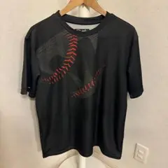ミツワタイガー 野球 Tシャツ XOサイズ ブラック