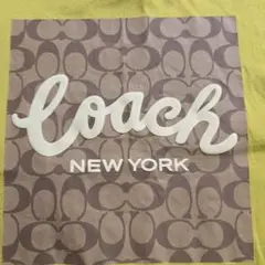 COACH イエロー Tシャツ XL