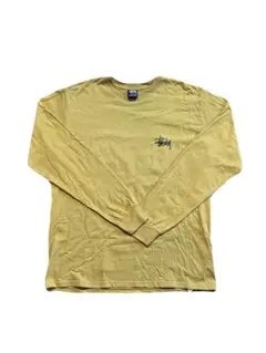 【Stussy】Basic LS T-Shirt Curry 2024 ⭐︎正規品