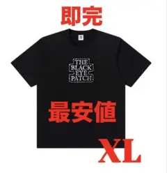 ブラックアイパッチ SHINING OG LABEL TEE BLACK XL