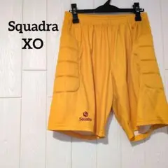 Squadra XO イエローショートパンツ サッカー　パット付き