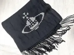 【美品】Vivienne Westwood ストール 黒