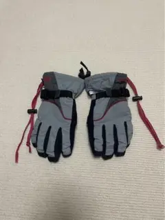 ウィンタースポーツ用グローブ グレーと黒
